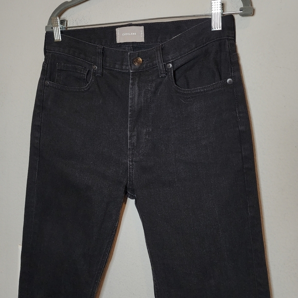 Everlane Highrise Black Jeans. Women's size 27. - Picture 4 of 14